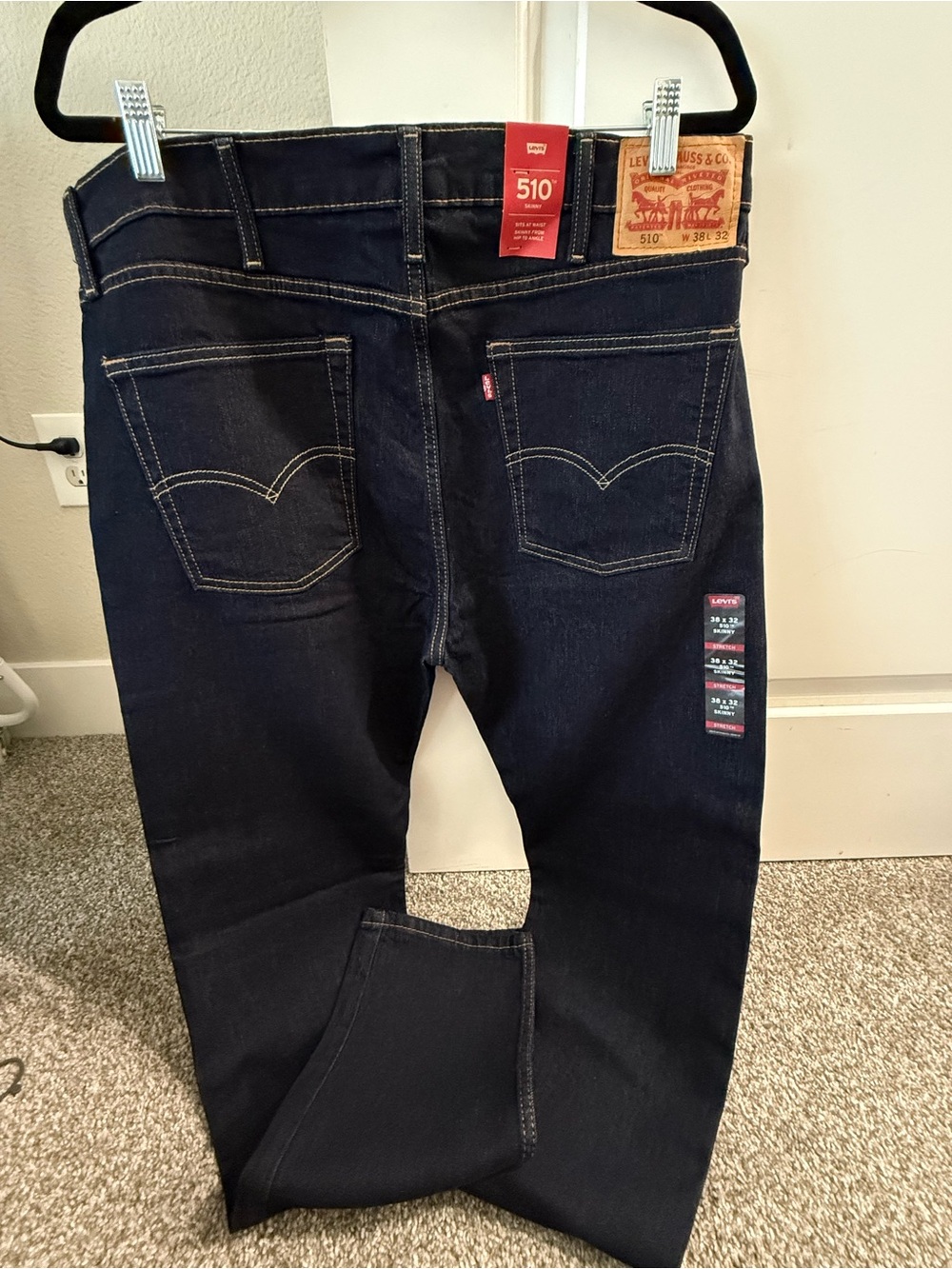 Levi's 510 Men's Skinny Jeans in Dark Blue